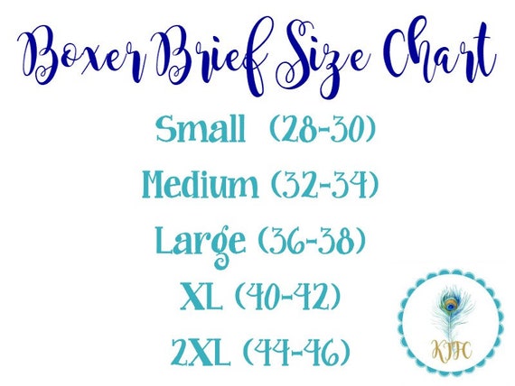 Tickled Teal Size Chart