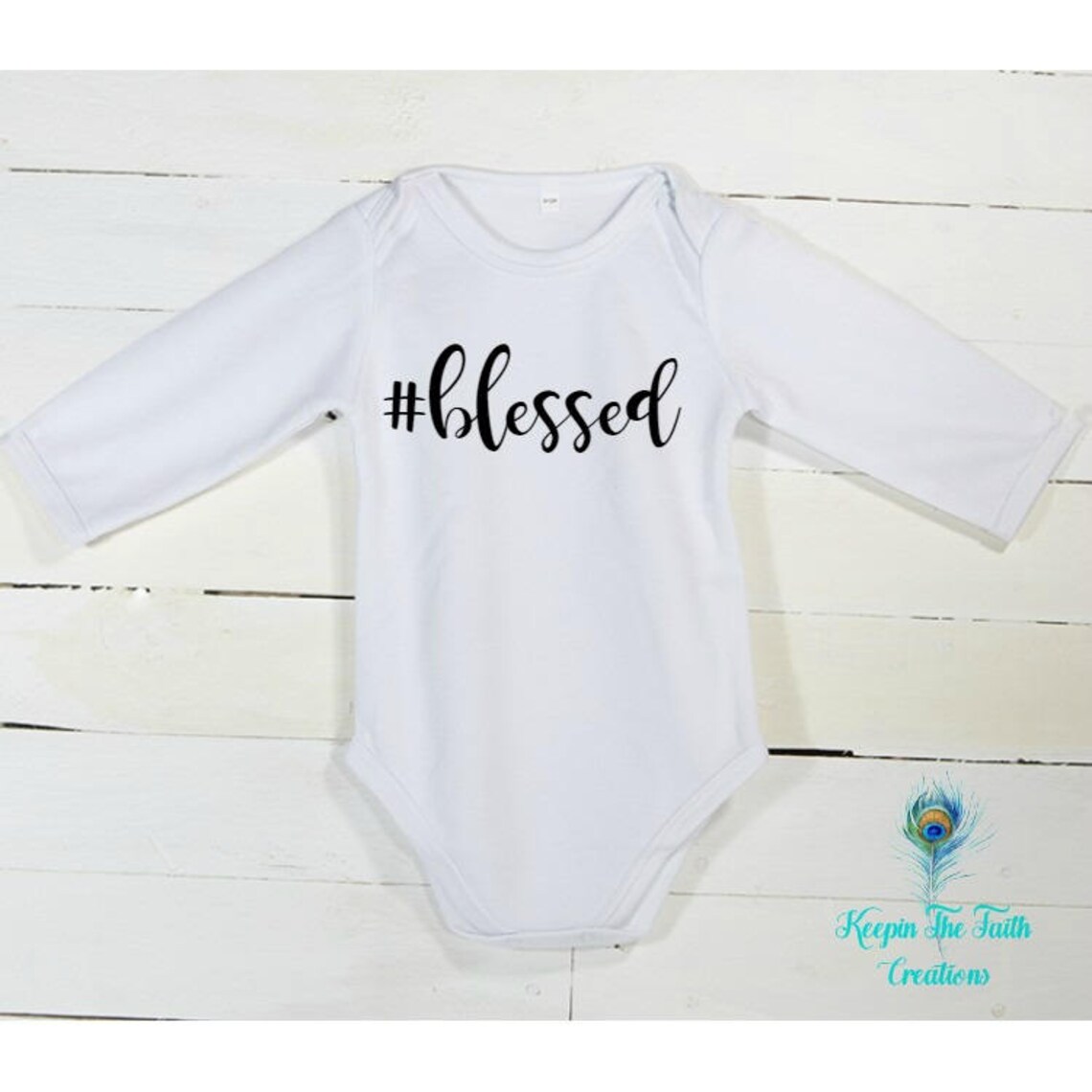 Blessed Onesie Blessed Baby Onesie Baby Girl Onesie Take Etsy