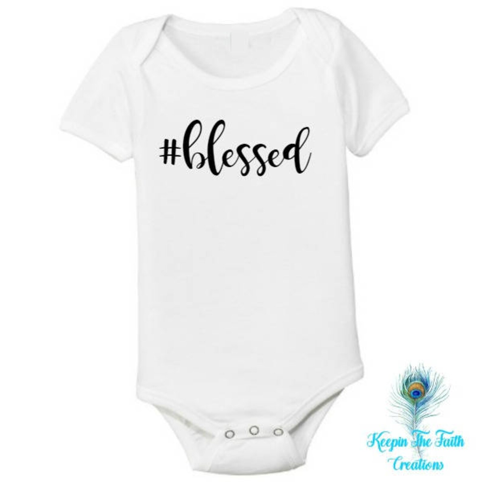 Blessed Onesie Blessed Baby Onesie Baby Girl Onesie Take Etsy