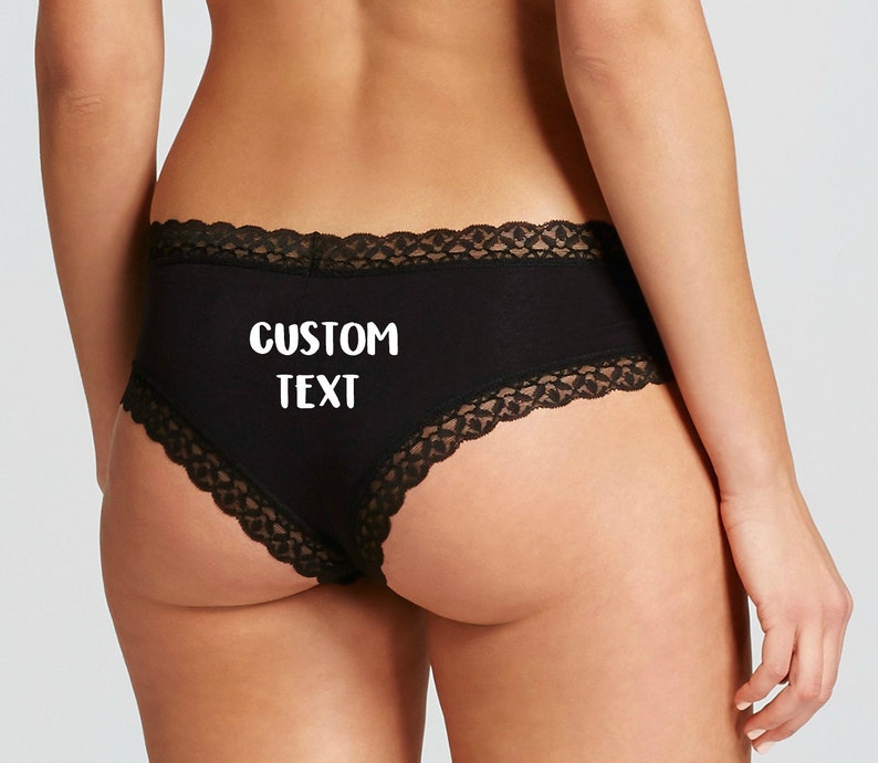 Custom Panties Personalized Panties Personalized Lingerie | Etsy