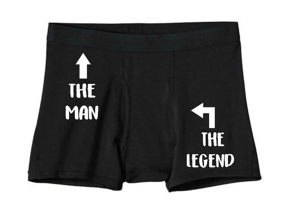 The Man the Legend Boxers Fathers Day Gift Gift for Him Novelty Underwear  Funny Boxers Husband Gift Boyfriend Gift Birthday 