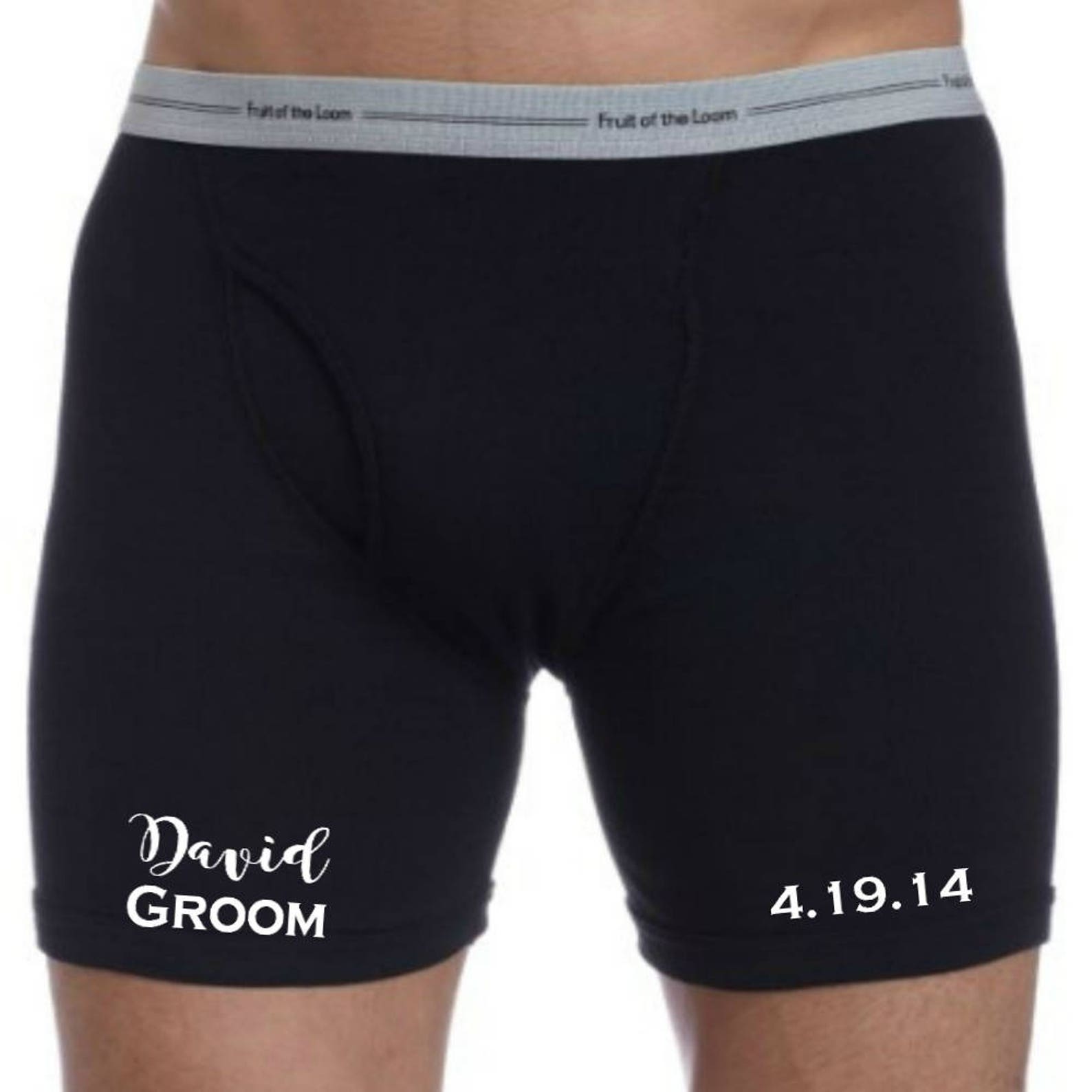 Groom Boxers Wedding Boxers Husband Gift Groom Gift Etsy