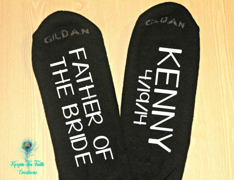 PERSONALIZED WEDDING SOCKS Wedding Socks Groom Socks Etsy