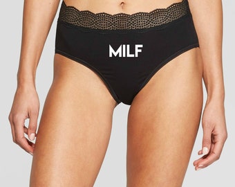 MILF Panties, Mom I'd Like To Fuck, New Mom Gift, Gift for Mom, Funny Panties for Her