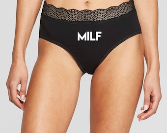 MILF Panties, Mom I'd Like To Fuck, New Mom Gift, Gift for Mom, Funny Panties for Her