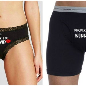 Couples Underwear 