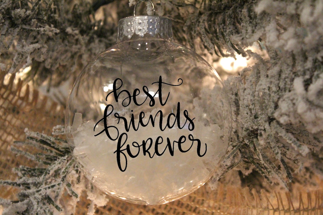 Best Friends Forever Ornament Best Friend Gift for Long Etsy