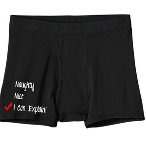 Property of Boxers, Funny Mens Underwear, Valentines Day Gift