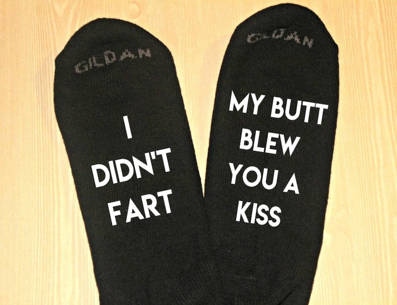 Fart Socks, Funny Socks for Men, Novelty Socks, White Elephant Gift, Fun Socks, Gift for Grandpa, Gift for Dad image 5