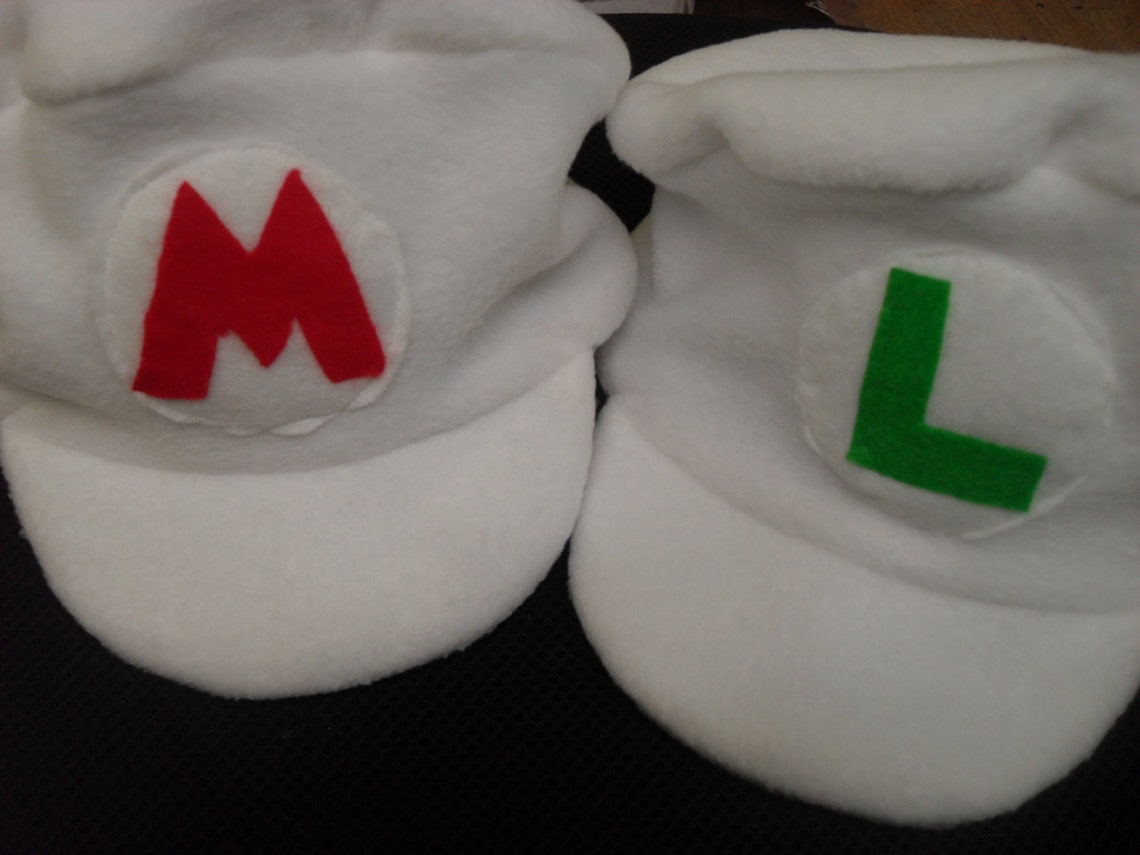 Mario & Luigi Fire. Hats Are Great for Any Type of Event. - Etsy