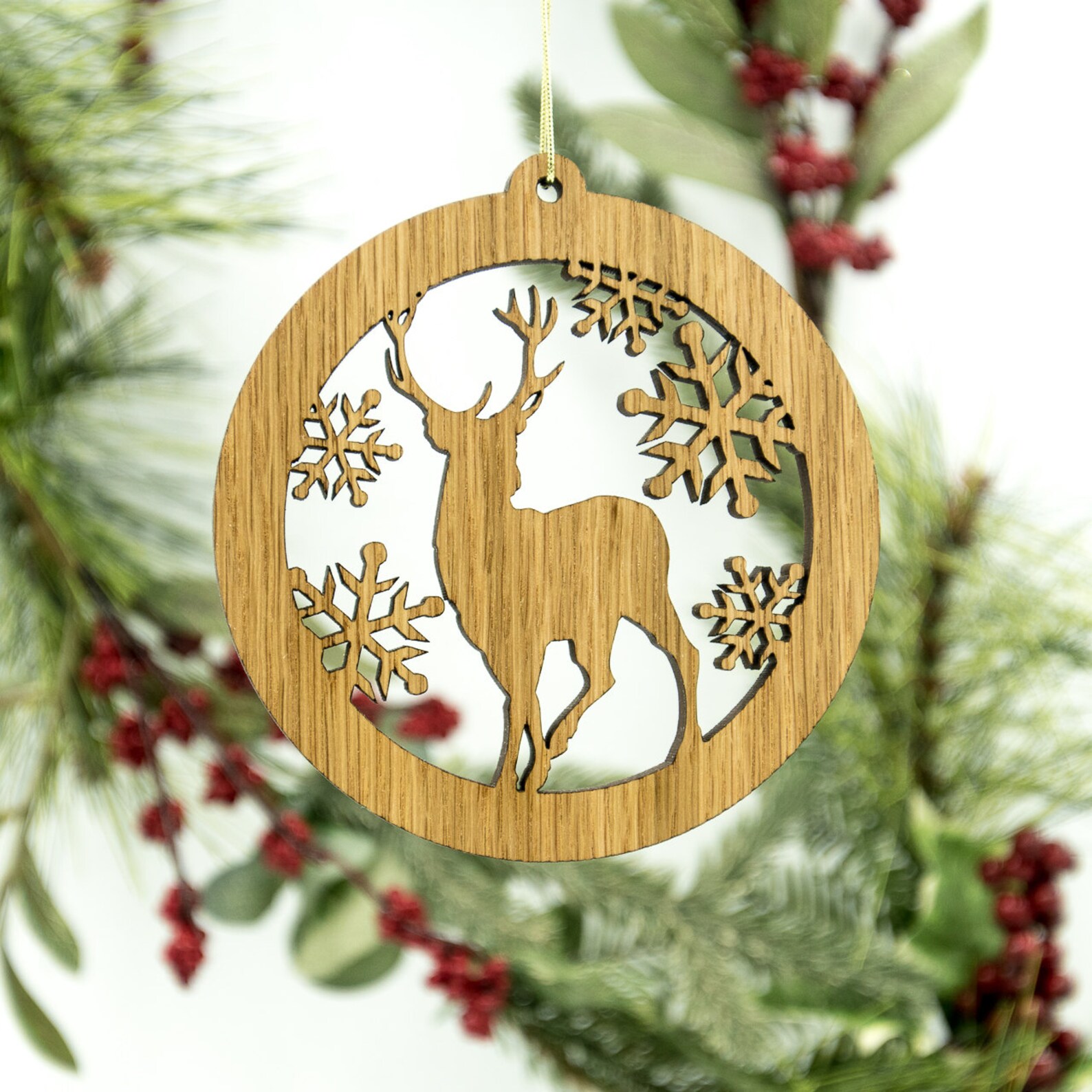 Deer Christmas Ornaments 