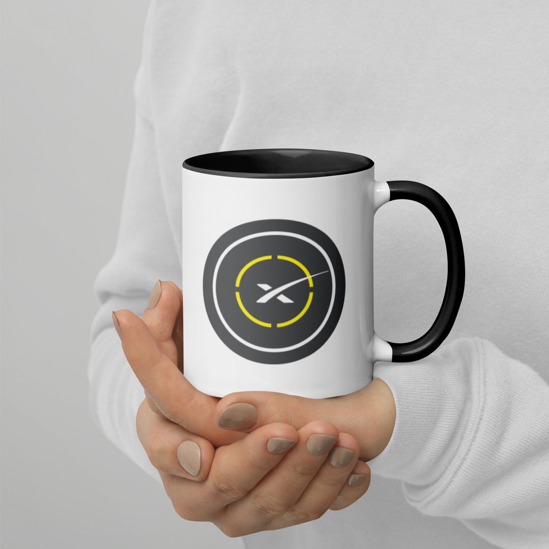 Spacex Mug Spacex Drone Ship Logo Coffee Cup Space X Logo Cup Aerospace