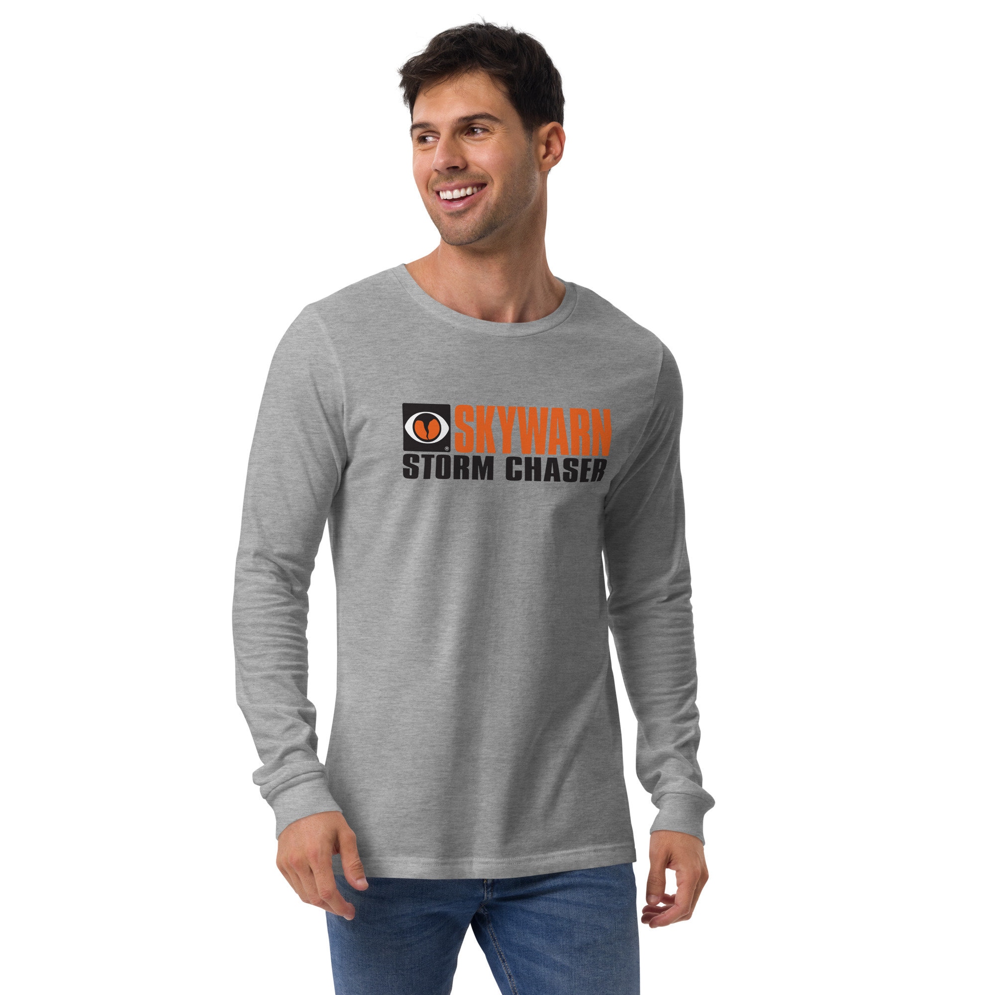 SKYWARN Storm Chaser Unisex Long Sleeve Tee | SKYWARN NWS Tornado Storm Chaser Shirt