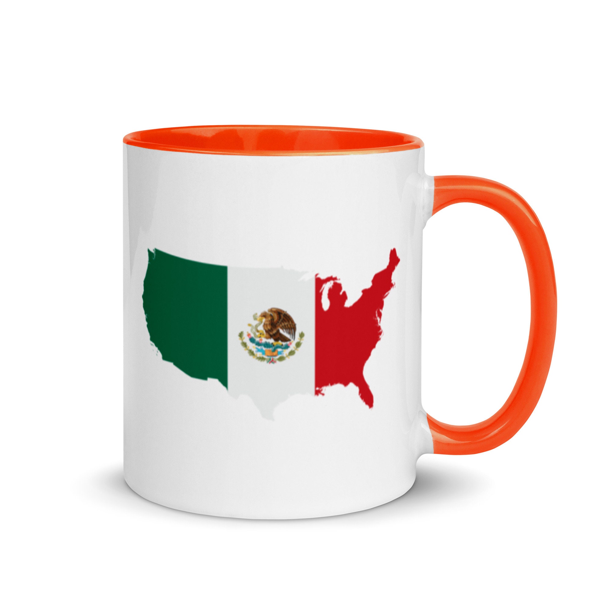 Mexican American Mug American Mexican Mug Mexico Flag
