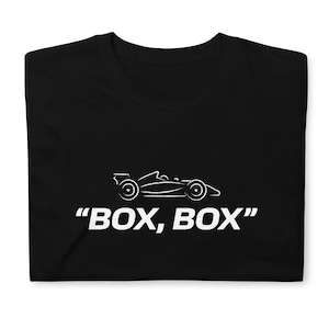 Box Box Racing Unisex T-shirt | Formula 1 Racing Shirt | F1 Pit Stop ...