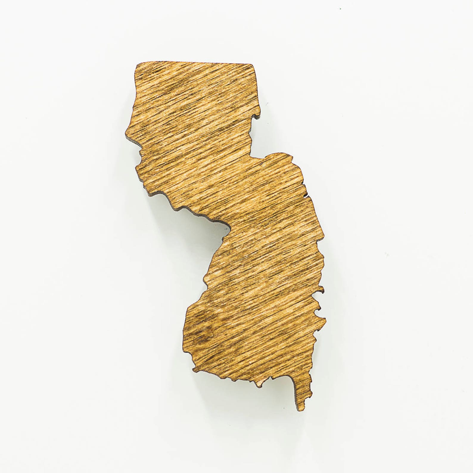 New Jersey Wooden NJ State State of NJ Etsy