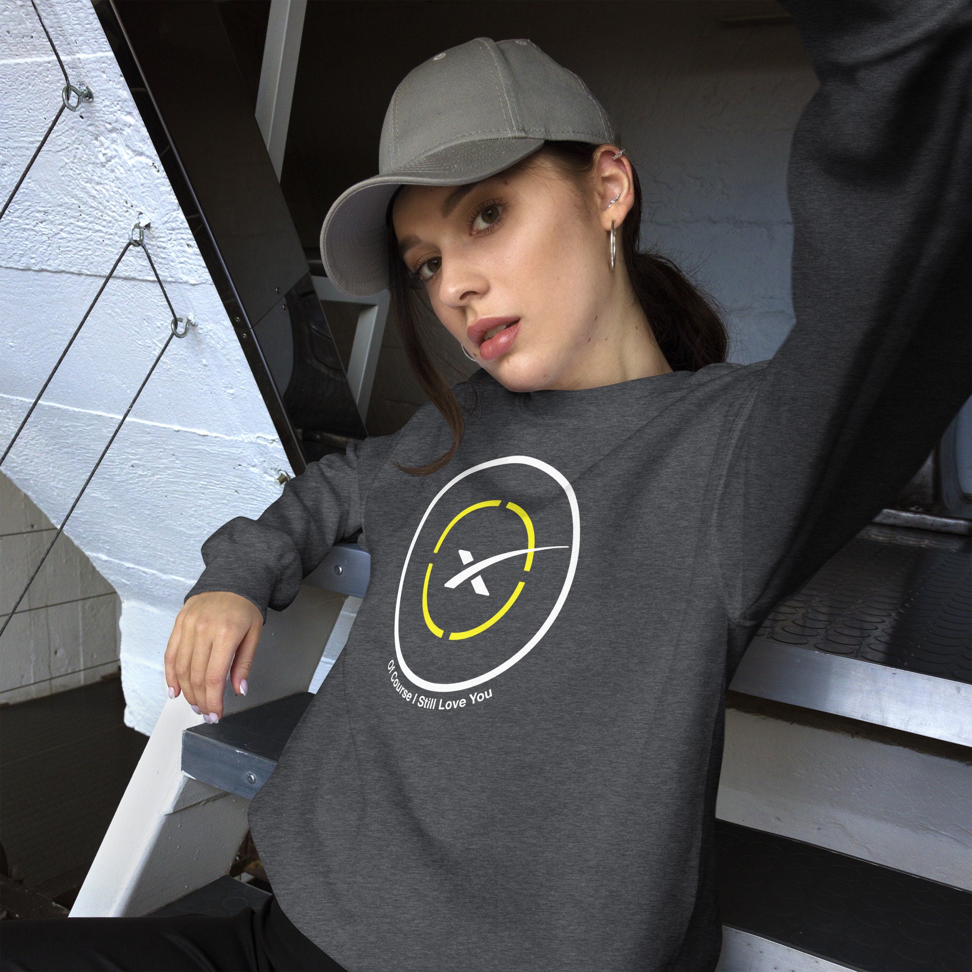 SpaceX Drone Ship Of Course I Still Love You Unisex Sweatshirt | SpaceX Unisex Sweatshirt | SpaceX Drone Ship