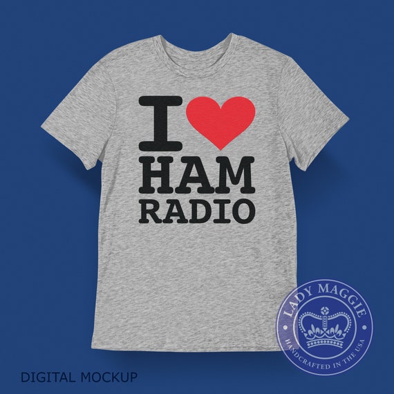 I Love Ham Radio T-shirt Amateur Radio Shirt Radio Ham pic