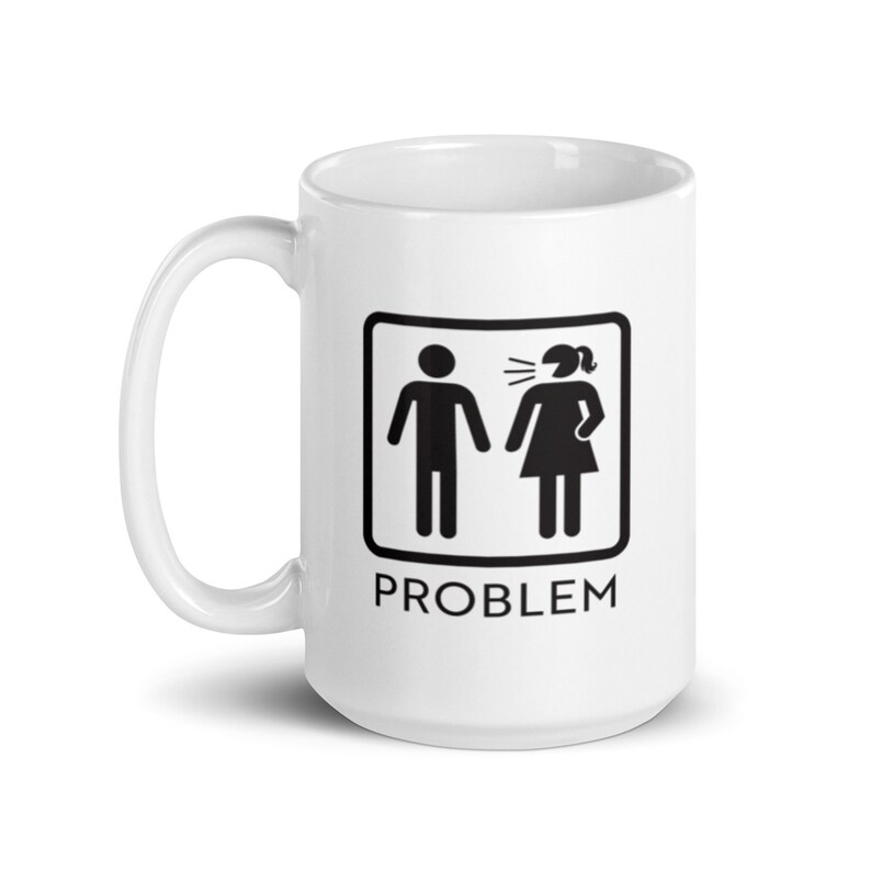 Metal Detecting Mug | Detectorist Coffee Cup | Problem Solved Metal Detector White Mug