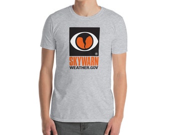 SKYWARN T-shirt - NWS SKYWARN Storm Spotter Short-Sleeve Unisex T-Shirt - Skywarn Volunteer Shirt