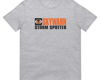 SKYWARN Storm Spotter Short-Sleeve Unisex T-Shirt | Storm Spotter Tee Shirt | NWS SKYWARN