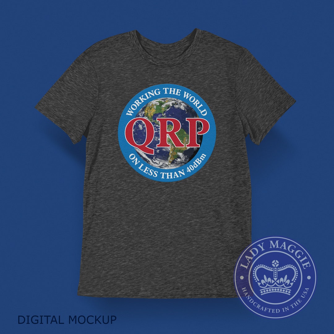 QRP Amateur Radio T-shirt Low Power