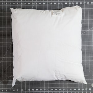 20x20 Pillow Insert | Pillowflex 20&quot; Square Pillow Form | Hypoallergenic Fiberfill Pillow Insert | Made in USA Pillow Sham Insert Crafters