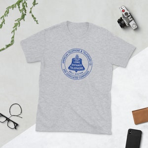 Bell System Vintage Logo Unisex T-Shirt - Retro ATT Local & Long Distance - American Telephone Telegraph Co Vintage Logo Shirt Telecom Shirt