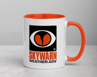 SKYWARN Mug | NWS SKYWARN Storm Spotter Coffee Cup | Skywarn Volunteer Mug | Skywarn Coffee Cup