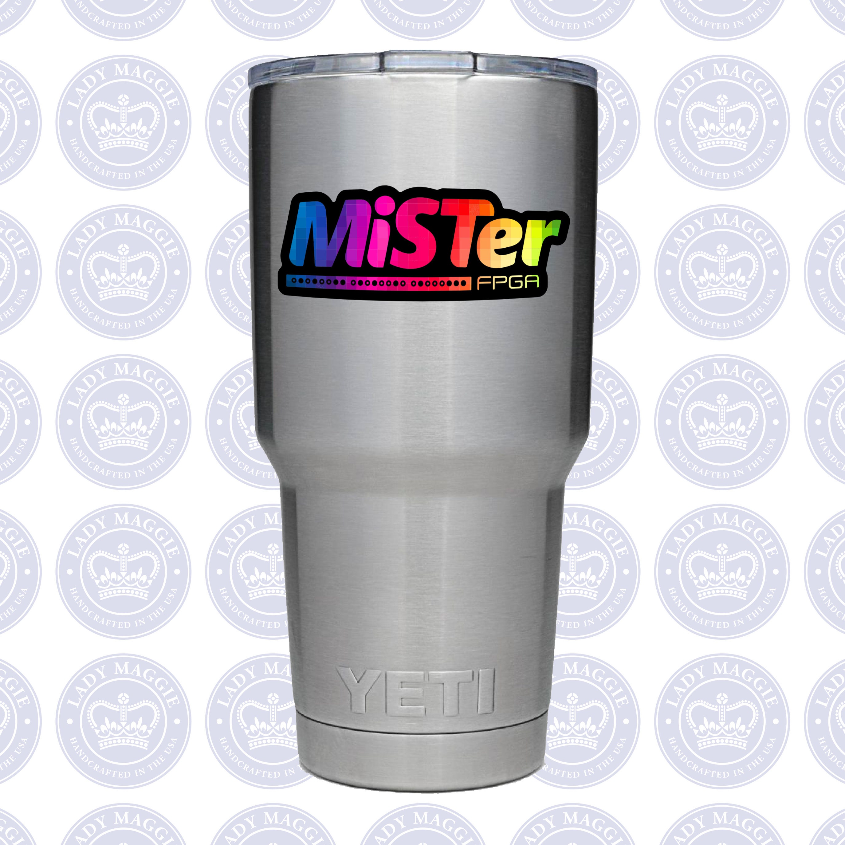 Mister Decal - Gamer Decal - Classic Arcade Game Sticker - Mister FPGA ...