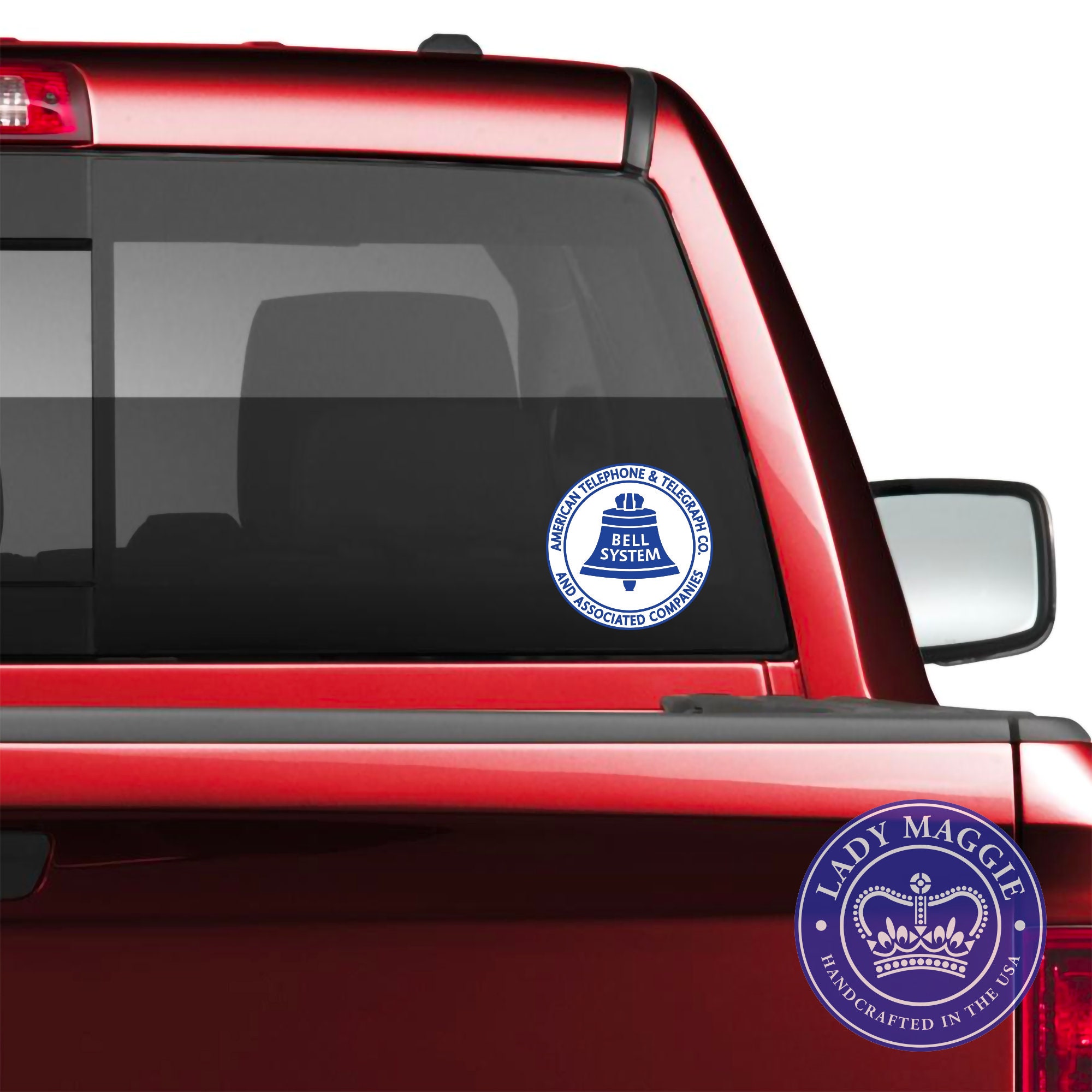 Bell System Vintage Logo Bumper Sticker - American Telephone