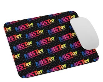 MiSTer Mousepad | Retro Gamer Mouse Mat | MiSTer Gaming Mousepad | Video Game Mouse Pad | MiSTer FPGA Rectangle Mousepad