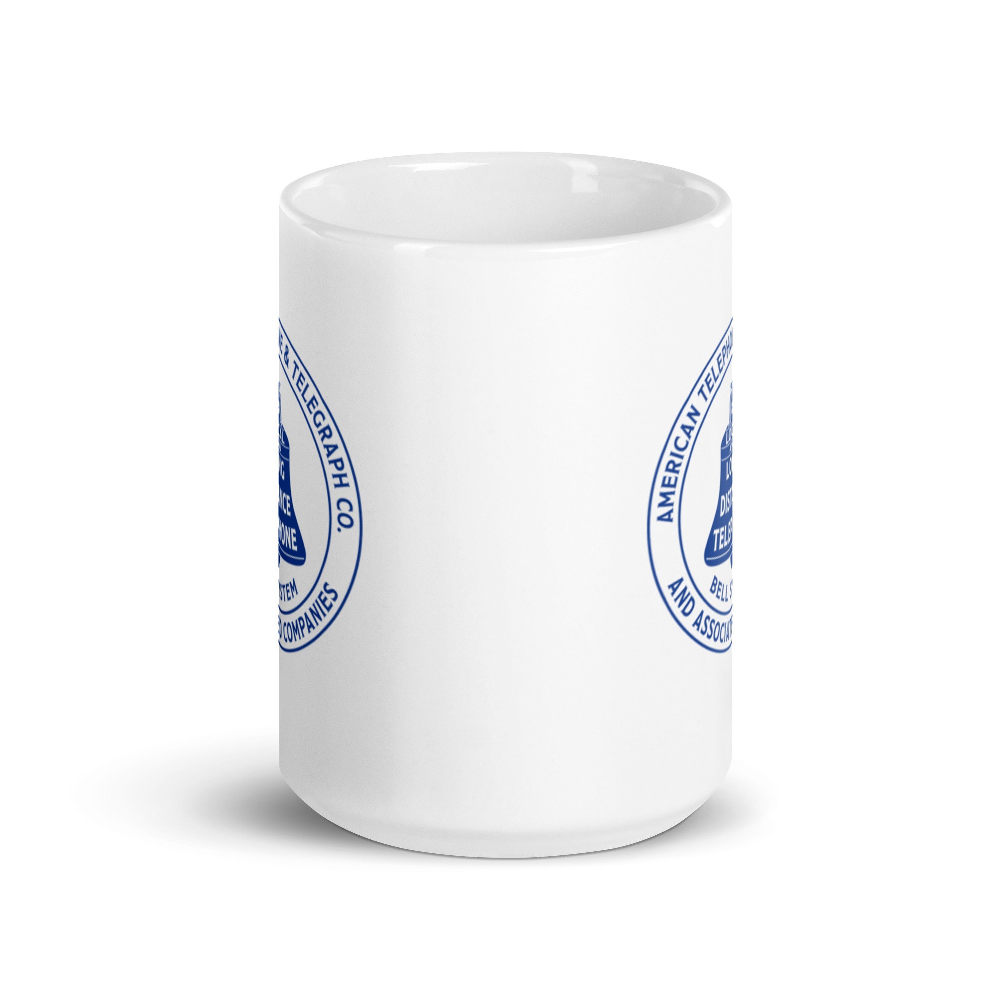 AT&T Long Distance Telephone Vintage Logo Mug | Bell System ATT Vintage ...