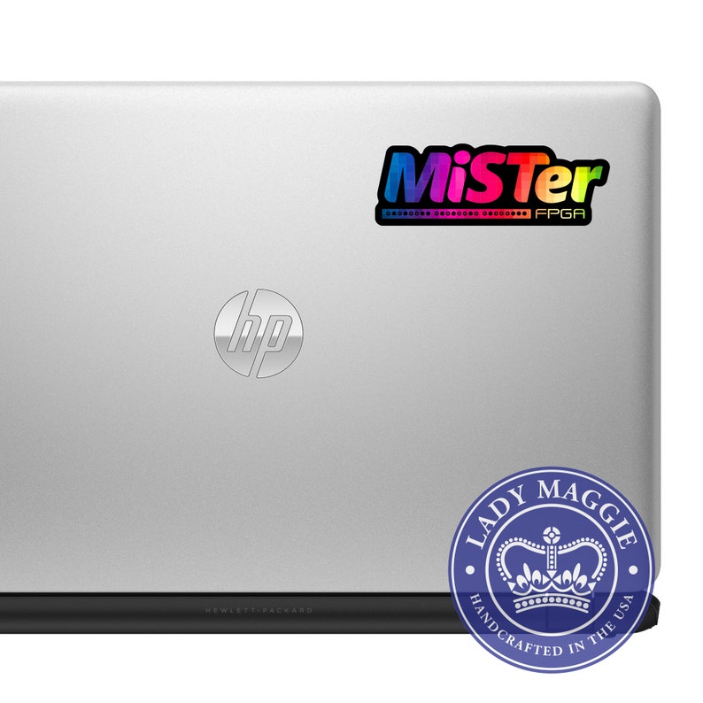 Mister Decal - Gamer Decal - Classic Arcade Game Sticker - Mister FPGA ...