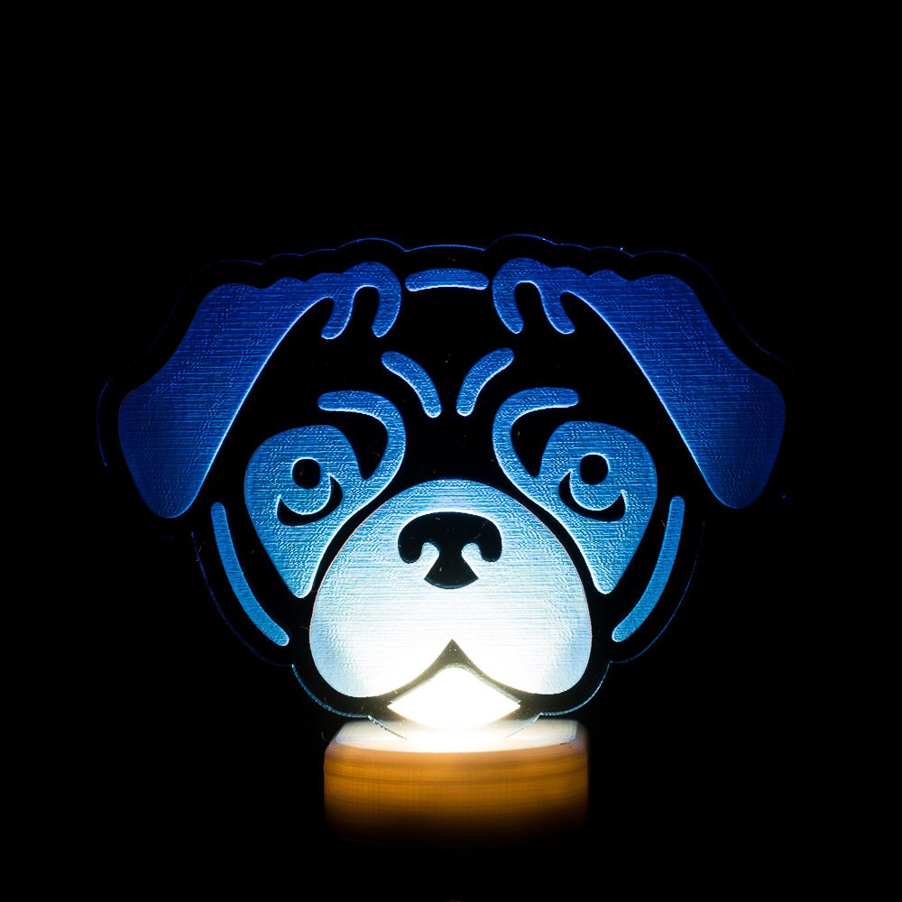 dog night light