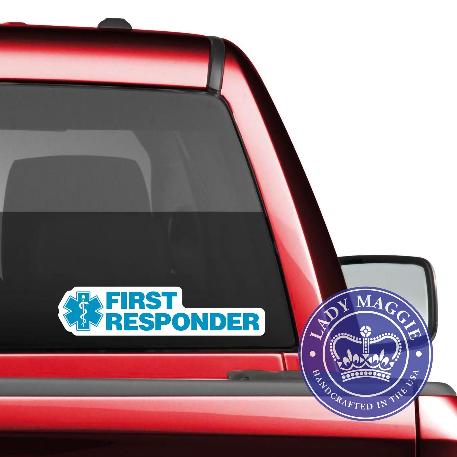 First Responder Decal