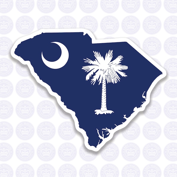 South Carolina Decal - Etsy
