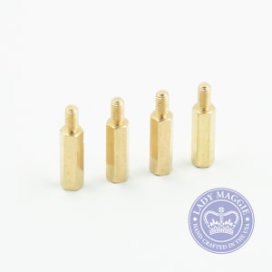 MiSTer Kit Extras - 15mm M-F Standoffs - Male to Female Standoffs for MiSTer Case