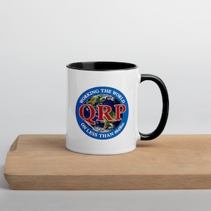 QRP Amateur Radio Mug - Low Power Transmitter - QRP Operation Coffee Cup - Reduced Power - Amateur Radio Operator - Ham Radio Mug