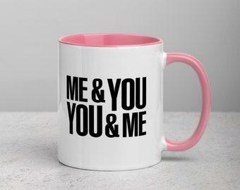 Me & You - You and Me Coffee Cup - #BeKind Mug - Hope and Unity Cup - Friendship - Kindness - Leeds Mural Mug