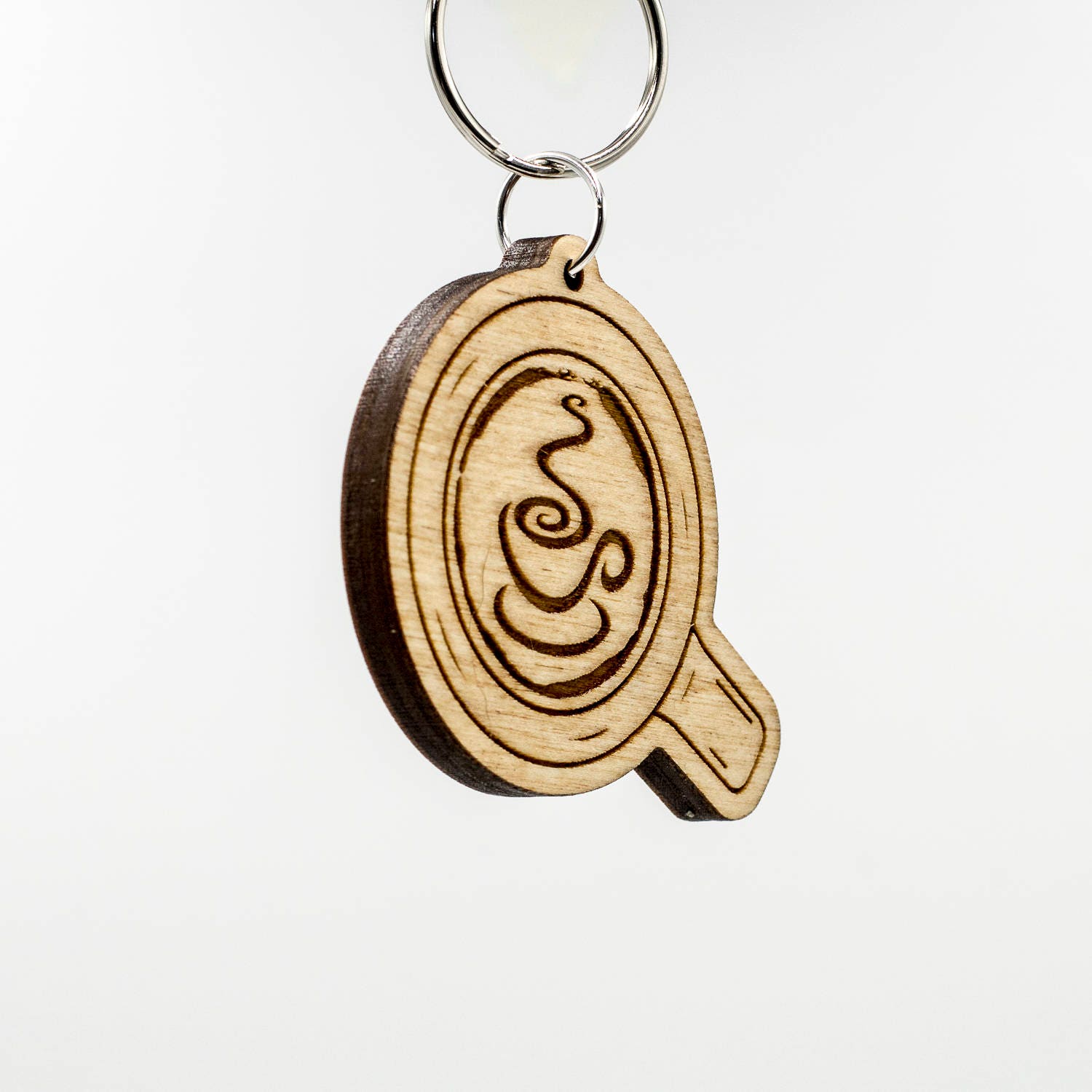 Cup of Coffee Keychain Coffee Cup Keyring Coffee Gift Etsy