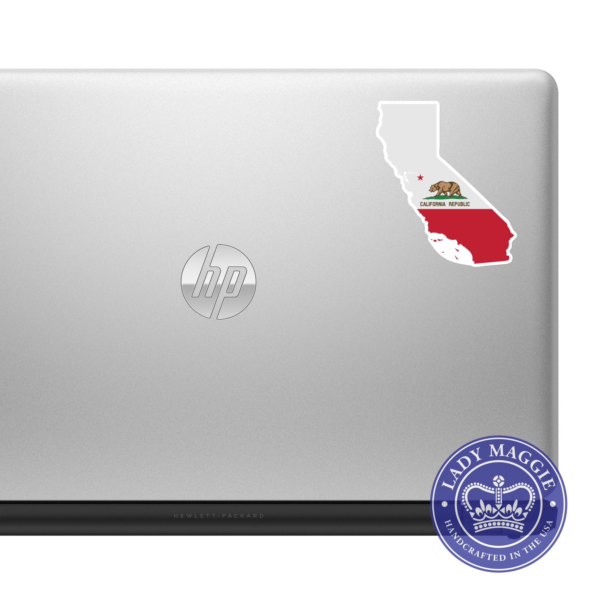California Decal - CA State Flag Decal - California State Bumper ...