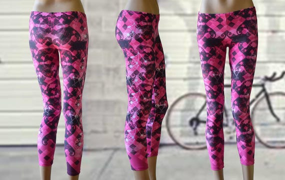 Cycling Leggings Spring Ride ladies stretch tights yoga pants breathable  lycra bicycle printed sexy leggings