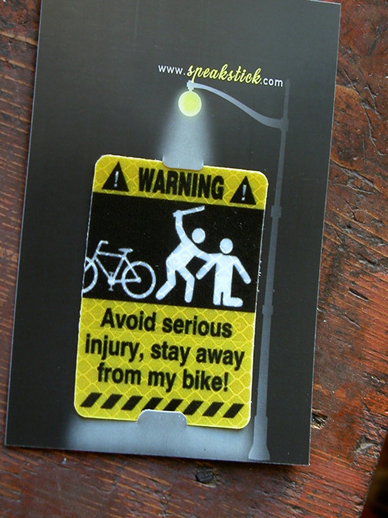 Bicycle Decalreflective Sticker for Your Bike Avoid Serious Injury