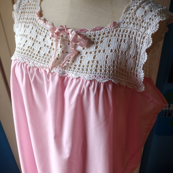 Crochet Nightgown Etsy