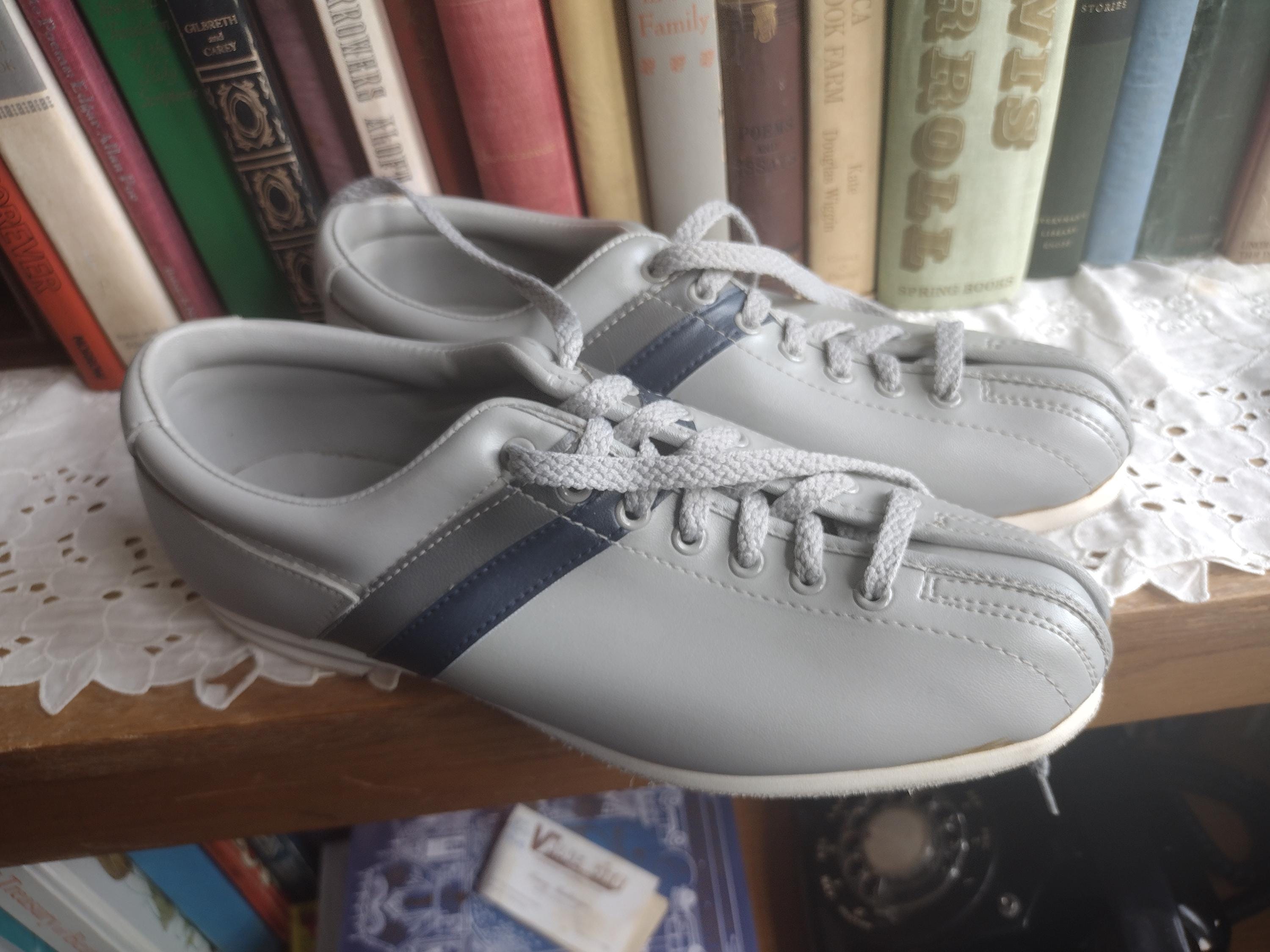 vintage HYDE 60年代頃？ ボウリングシューズ レザー 26cm相当 vintage HYDE 60年代頃？ ボウリングシューズ レザー 26cm相当