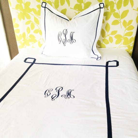 Monogram Twin Duvet