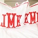 Monogram Applique Sham / Monogrammed Sham / Pillowcase / Bedding 