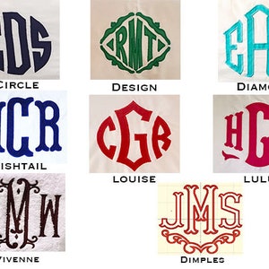 Monogram Applique Sheet Set image 5