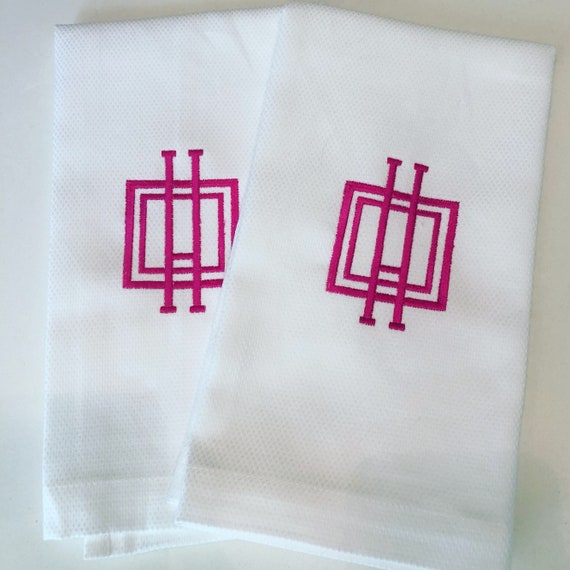 Monogram Guest Towel / Wedding Gift / Monogram Gift / Hand Towel